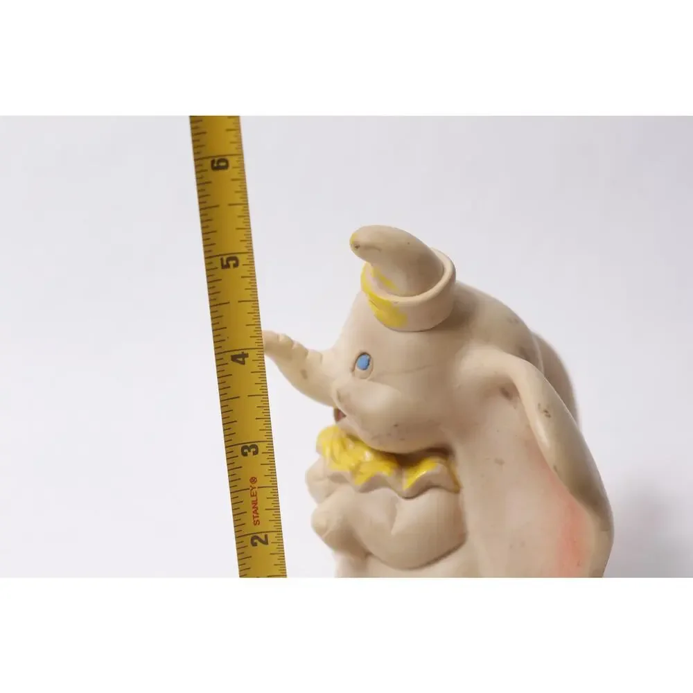 Disney Dumbo Elephant Squeaky Rubber Toy by Dell STAINS ~ 260214-WH 977